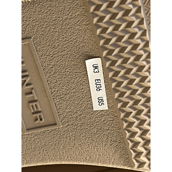 Hunter Women's Winter Rain Boots - Beige - Picture 8 of 11